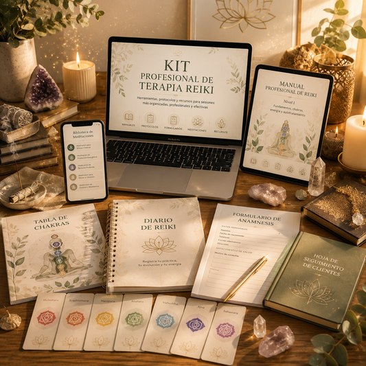 Kit Premium de Terapia Reiki